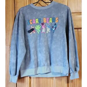 Care Bears x Universal Monsters Scare Bears Graphic Sweatshirt Gray Medium